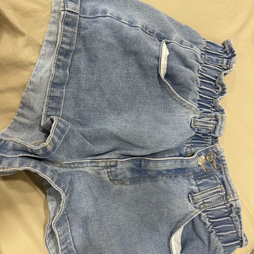 Women's Blue Denim Shorts